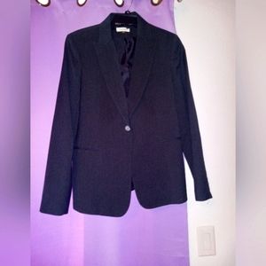 Calvin Klein pinstripe jacket size 12